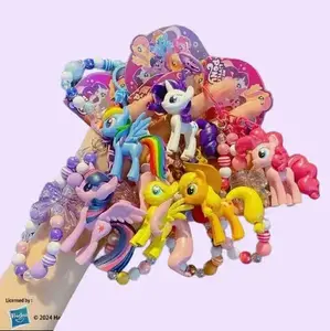 My Little Pony (MLP) beaded keychains from the Classic 4th Generation series