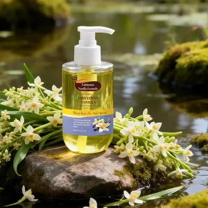 Vegan Vanilla Butter Body Oil, Moisturizing & Nourishing Formula, Ideal for Dry Skin Care, Softening & Hydrating Treatment, Moisturizer, Antioxidant Oil