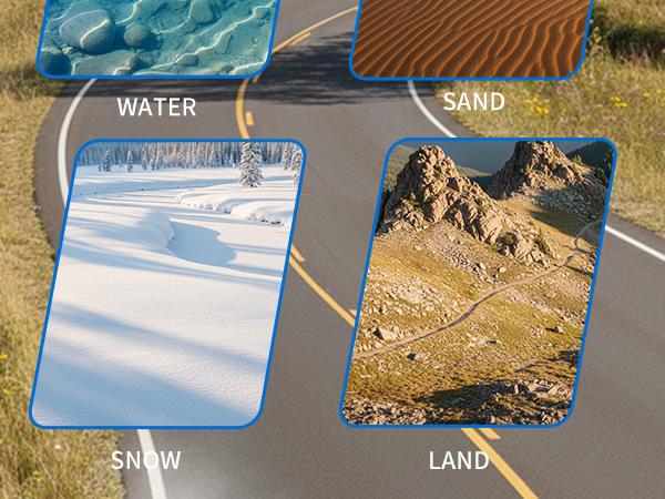 Waterproof Amphibious RC Car: 1:18 Scale 4WD Off-Road Monster Truck with Realistic Smoke, 360° Stunts & 2.4GHz Control. All-Terrain Vehicle, Perfect Gift for Boys Girls Ages 6 7 8-12.