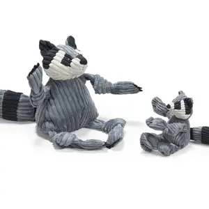 Reggie Raccoon Knottie® Plush Dog Toy