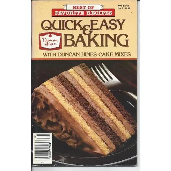 Used Book - Quick and Easy Baking with Duncan Hines Cake Mixes (English, 0.38lb) - Fast Cake Ideas, Mix-Based Baking Guide