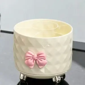 Multifunctional Rotating Makeup Organizer Box, No Lid, Suitable for Lipstick Brushes Accessories, Perfect Gift for Birthdays Mother's Day