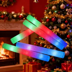 98/48/9PCS32/56pcs 3-Mode Flashing LED Light Sticks - Vibrant Neon Colors, Long-Lasting Battery-Powered Party Lights for Weddings, Birthdays, Concerts, Halloween