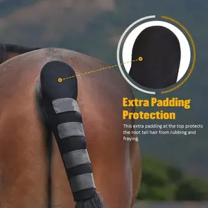 Chewy Crew All-Weather Tail Protection! Neoprene Fly Boot & Storage Bag, Shields Tail from Insects, Rubbing & Tangles, Essential Horse Care Gear