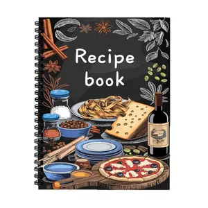 Recipe Notebook, Ideal for Cooking Enthusiasts, Durable Material, Perfect for Organizing Recipes, Essential Kitchen Tool