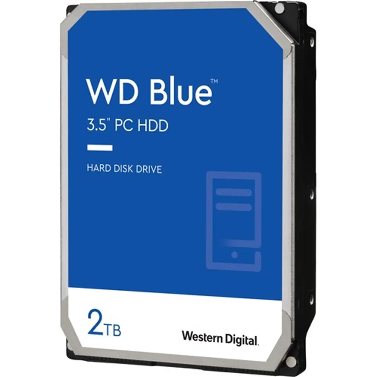 Western Digital WD Blue 2TB 3.5-Inch SATA PC Hard Drive - 7200 RPM, 256MB Cache, Storage Expansion Hard Drives for PC Storage Boost