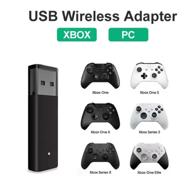 Wireless Audio Adapter for Xbox One and Series X/s, Enhanced Connectivity, Compatible with Multiple Devices, High-Quality Sound Experience, Gamepad