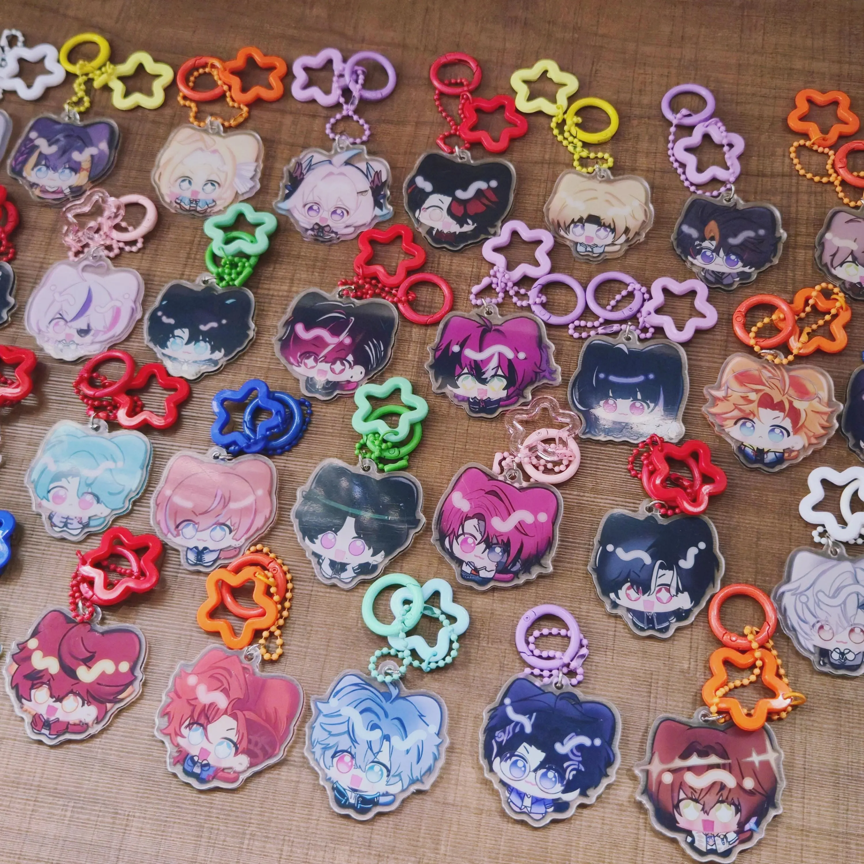 NIJISANJI EN Neko Chibi Acrylic Keychain
