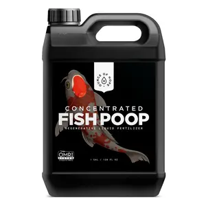 Fish Poop - OMRI Certified Fertilizer Concentrate for Plants soilmix