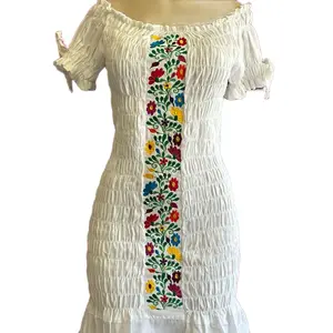 Amazing Tradicional Mexican Dress Casual Comfort size Large