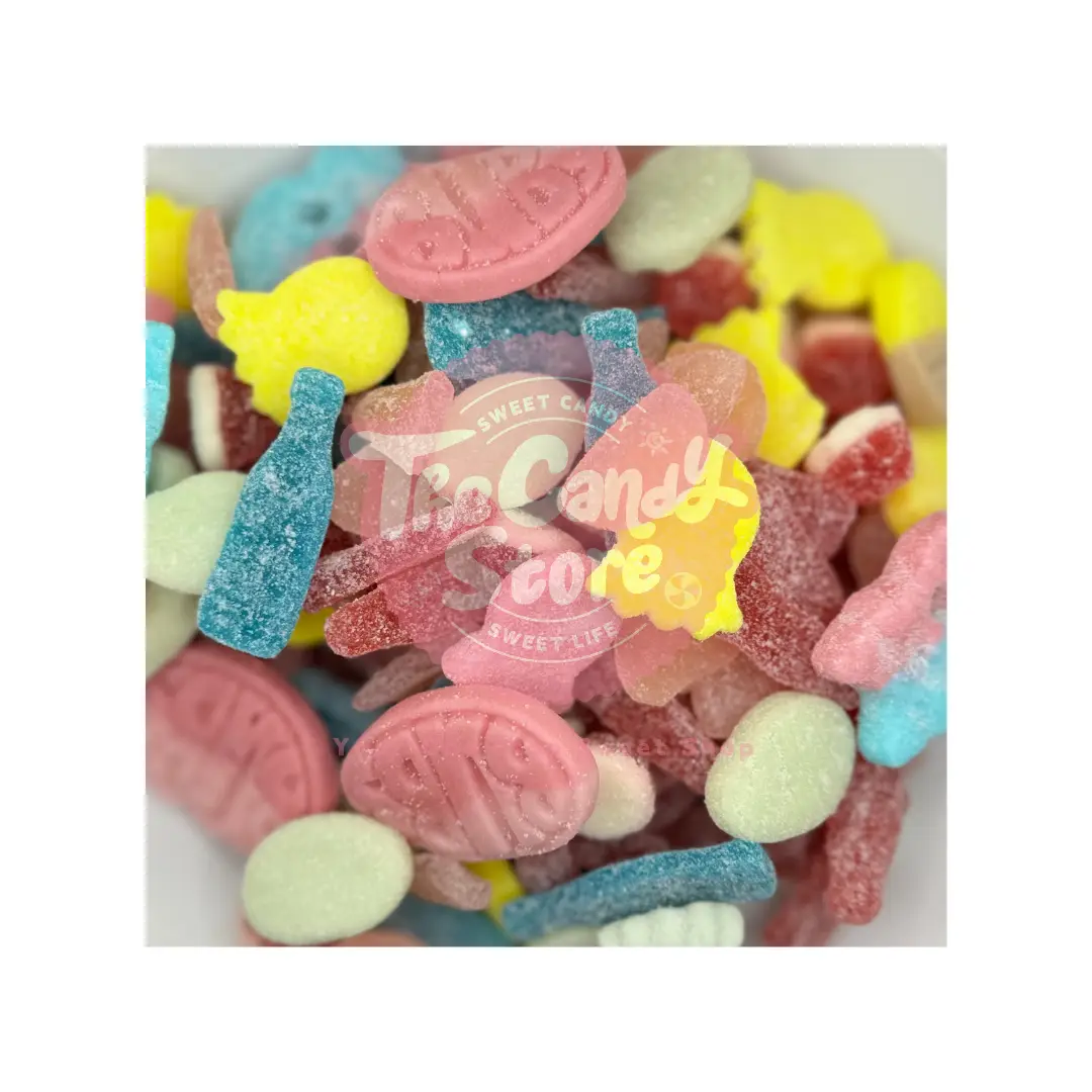 Swedish Candy Mix by The Candy Store - 1 lb - Sweet Gummy Snacks Assorted Swedish swedish candy Swedish Sweet and Sour Candy Bag