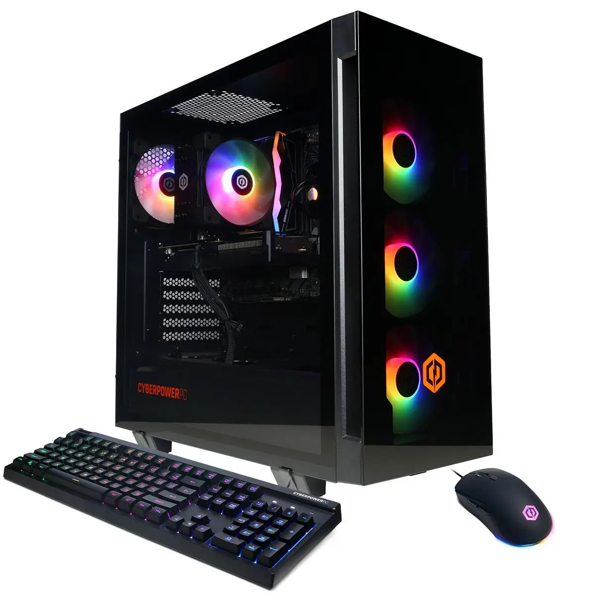 CyberPowerPC Gamer Xtreme Gaming Desktop Computer, Intel Core Ultra 5 225F 3.3GHz, 16GB RAM, 1TB SSD, NVIDIA GeForce RTX 5050 8GB, Windows 11 Home, Black