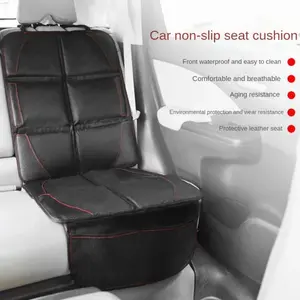 Universal Car Seat Cover Protector for Children, Safety Rear Seat Pad with Isofix Protection, Kids Baby Blanket Cushion Accessory
