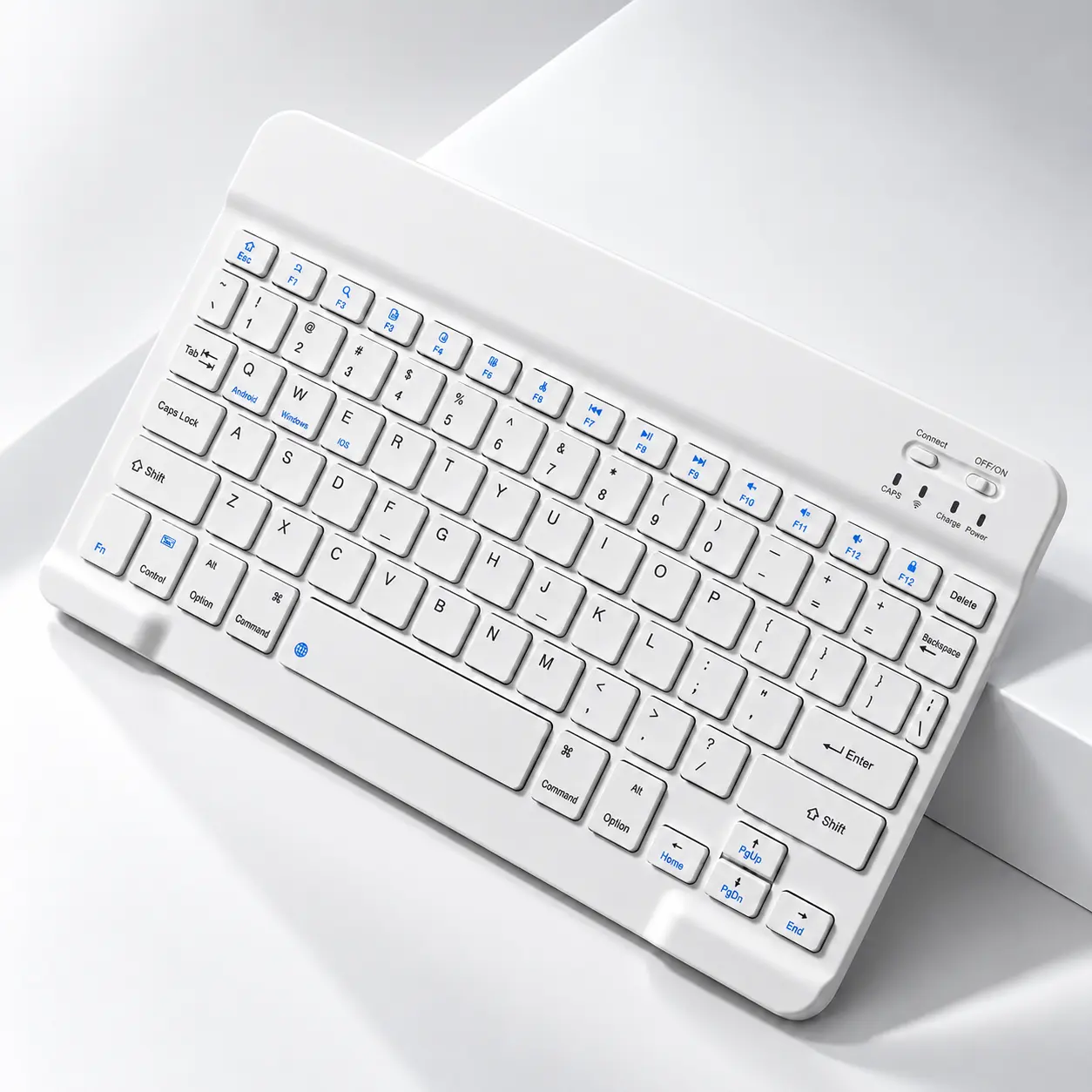 2026 Upgrade Wireless Keyboard, Portable Keyboard For PC Windows/iPad/Samsung/Andorid Tablet, BT Keyboard (NO Backlit Version), Silent And Lightweight, Ultra-thin Series, Portable Storage for Office/gaming