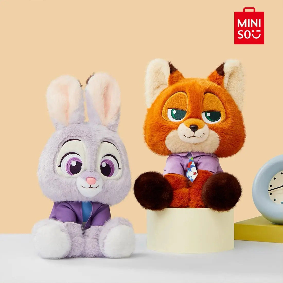 Disney Zootopia Series Outdoor Leisure Sitting Plush Figure Stuffed Toy - Huggable, Soft, Cute Stuffed Animals, Ideal for Picnics & Fan Use, Comfortable Companion Seat, Huggable Stuffed Animal