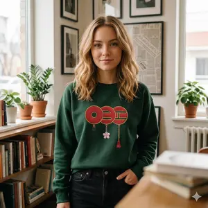 [MADE IN USA] Bangtang Comeback Embroidered Sweatshirt, Cute Fan Crewneck, Concert Outfit Sweatshirt, bangtang Lover Gift, Bangtang World Tour Crewneck Sweatshirt