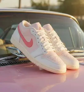 Nike Air Jordan 1 Low SE Strawberry Milkshake IB8156-133 Womens Fashion Sneakers New