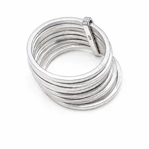 Sterling Silver 925 Ring Design Square Jewelry Unique Rings
