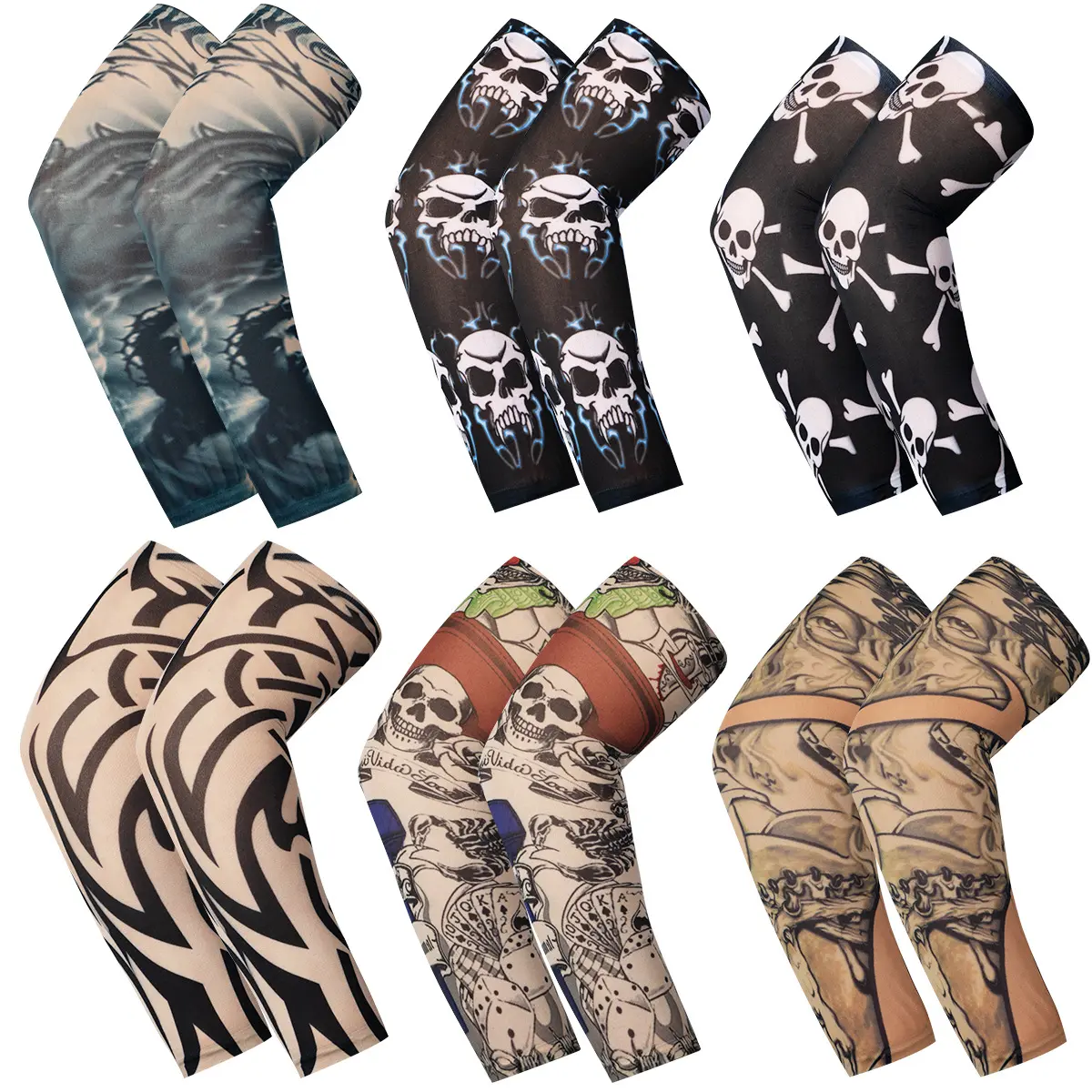 Chic Cooling Sun Protection Arm Sleeves - Sports & Outdoor Accessories for Stay Cool, Stylish Coverage, Cooling Arm Sleeves