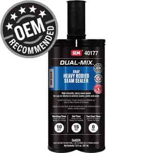 SEM Products SEM-40177 Dual-Mix Heavy Bodied Seam Sealer SEM Products SEM-40177 Dual-Mix Heavy Bodied Seam Sealer