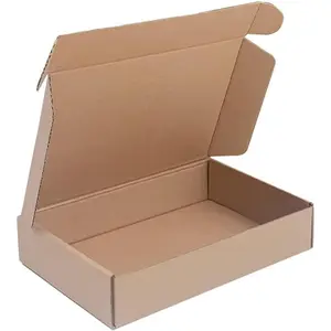 25 Pack Brown Shipping Box for Small Business, 7.8 Small 5.5 Small 1.5 Inch, Corrugated Box Mailer and Form Packaging (7.8 x 5.5 x 1.5 inches - 10 pack)