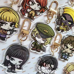 Fear and Hunger Termina Keychains! Cute Keyring Accessory, Fun Charm For Backpack Or Purse | High Quality and Customer Favorite Items