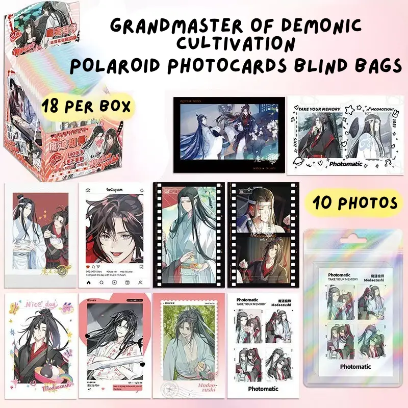 MXTX Grandmaster of Demonic Cultivation MDZS Collectible Polaroid
