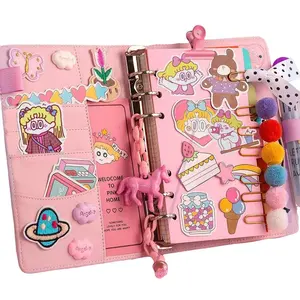 DIY Journal Kit, Creative Gifts Hand Drawn Diary Set, Journal Stationary Set, Journaling Art Crafts Kit, Birthday Gifts, Art Crafts Scrapbook Stationery Kit, Multifunctional DIY Pocket Planner, Decorative Stickers, Sticker Collage Pack