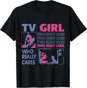 100%cotton TV Girl Album Frenchs Exit T-Shirt