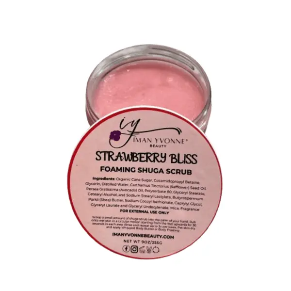 Strawberry Bliss Foaming Shuga Scrub Body Care Sugar