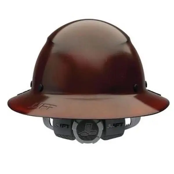 DAX HDF-15NG Full Brim Hard Hat with Full Brim Design and Dark Color DAX HDF-15NG Full Brim Hard Hat with Full Brim Design and Dark Color