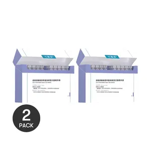 KOMFYMED Hyaluronic Acid Serum Ampoules - 120PCS (2 Boxes) Hydrating for Sensitive Skin, Professional Grade Skin Repair