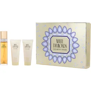White Diamonds Set-Edt Spray 3.3 Oz & Body Lotion 3.3 Oz & Body Wash 3.3 Oz For Women
