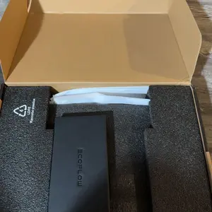 EcoFlow 60W Lightweight Foldable Portable Solar Panel with Supporting Stand, High 23.4% Converting Monocrystalline Cells IP68 Waterproof