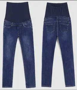 Riot Over Bump Stretch Maternity Mom Jeans Comfortable