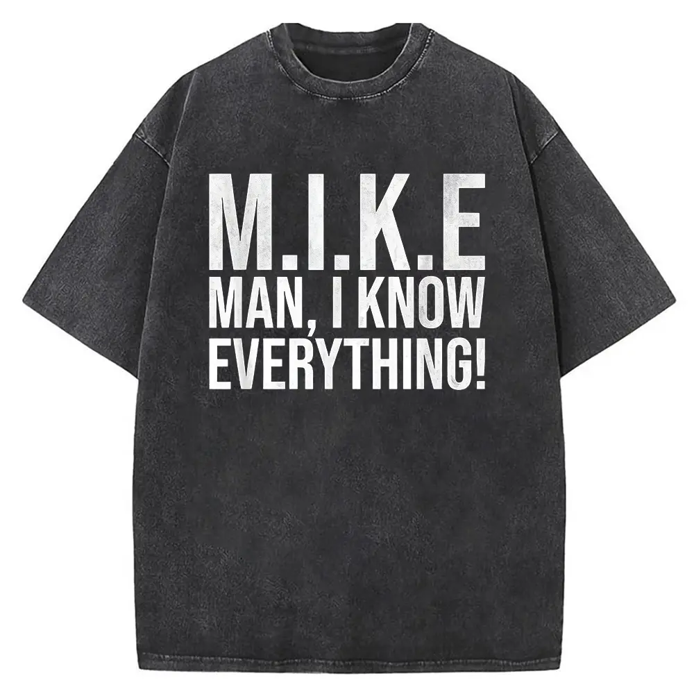 Washed T-shirt-Black