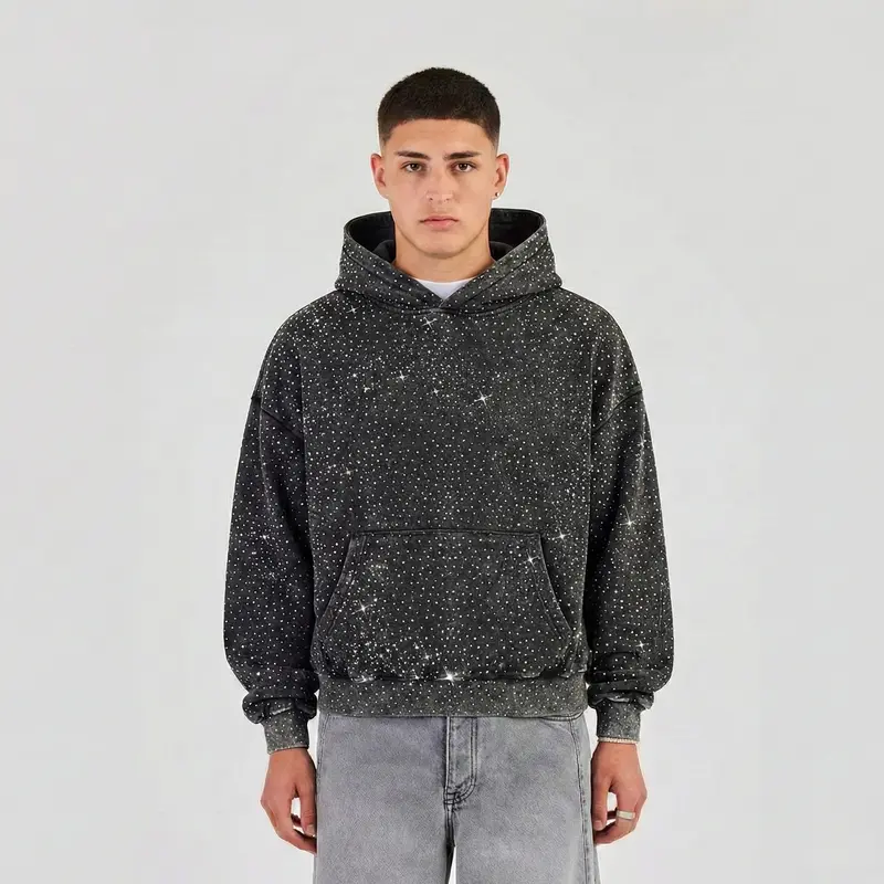 Signature Rhinestone Hoodie