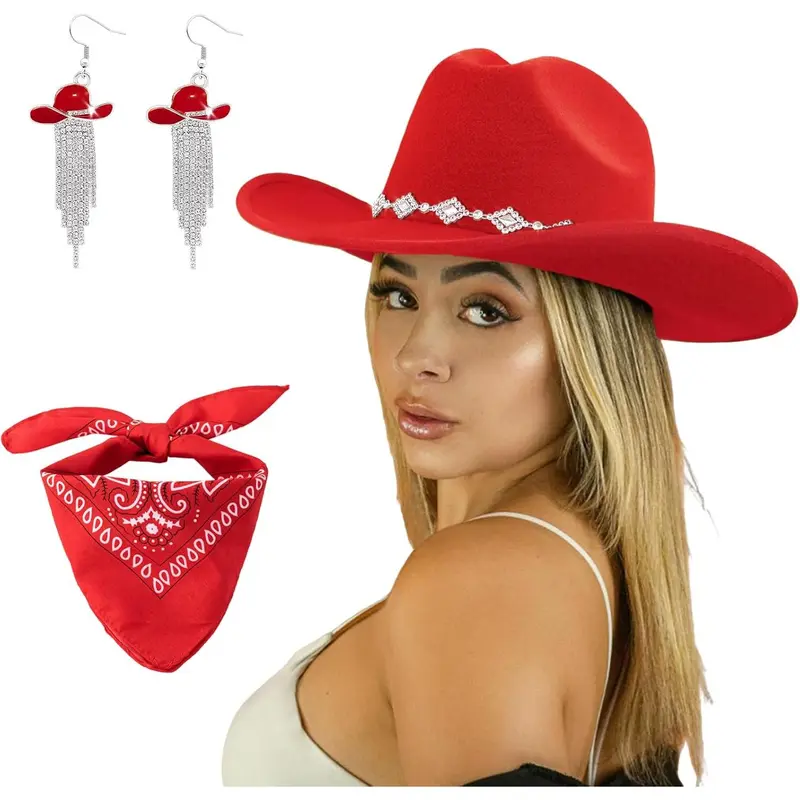 western hat for women fedora - TikTok Shop display picture 1