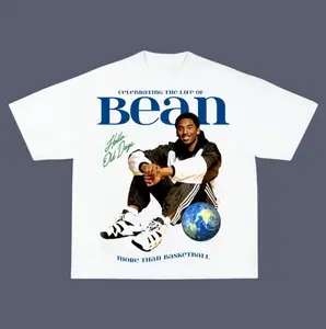Kobe Bean Vintage Tee, Kobe Bryant T-Shirt, Unisex Basketball Shirt, Hip Hop Graphic Tees, Gifts Shirt, Menswear Womenswear Streetwear