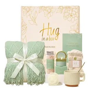 Love gift Get Well Soon Gift Basket – Feel Better for Postpartum Moms, Self Care Care Package, Birthday Thinking of You Box, Encouraging New Mom Gift for Her