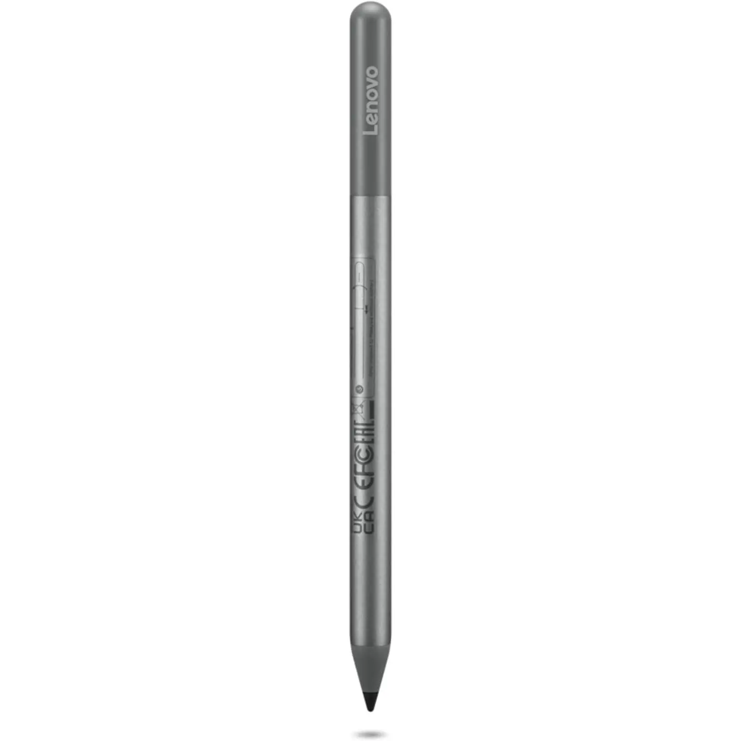 Lenovo USI Pen 2 Magnetic for Chrome OS, Precision Tilt Feature Stylus Pencil, AAAA Battery, USI 2.0 Compatibility, Perfect for Students, Professionals, and Creatives, Storm Grey