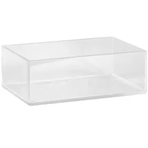 Cal-Mil Modular 6" x 9" x 4" Clear Acrylic Display Box 22314-4-12 WS-21122314412
