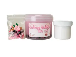 Sakura Bubble Tea DIY Slime