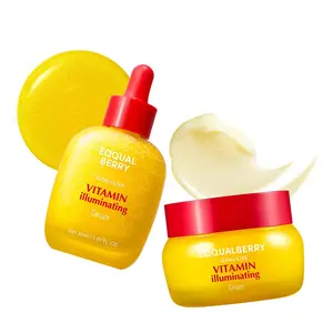 Vitamin Illuminating Duo – Brightening Skincare Ritual with Vitamin C, Niacinamide & TXA | Targets Dark Spots & Uneven Tone | Hydration + Ceramide Barrier Care | Serum 30ml + Cream 50ml