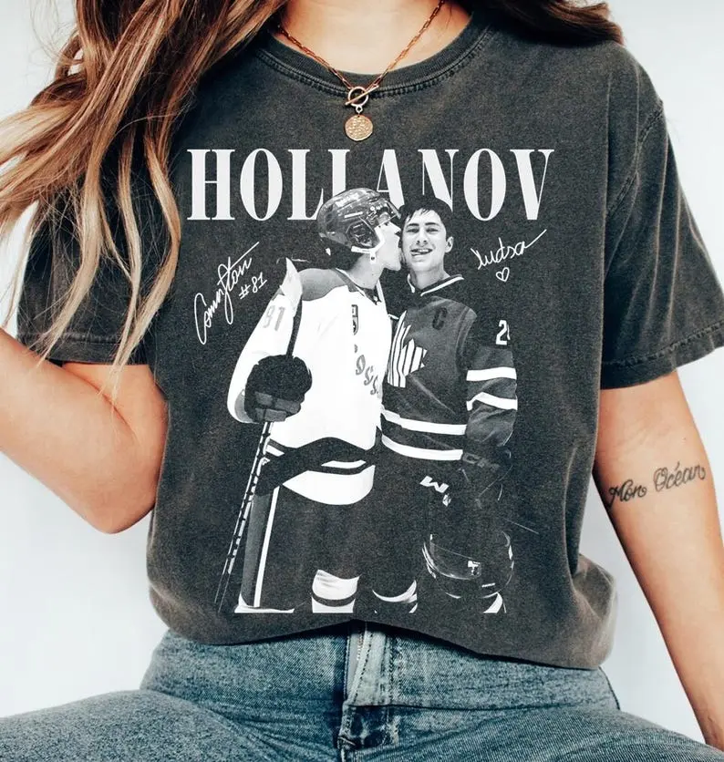 Hudson Williams Connor Storrie Shirt, Rivalry Inspired Rozanov  Ilya Rozanov Shane Hollander, Heated BookTok Gay Hockey