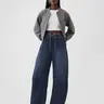 Gap Women's Mid Rise Easy Horseshoe Jeans
