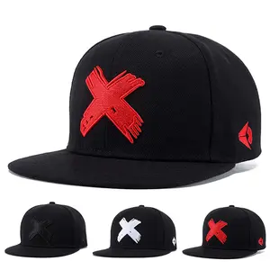 Unisex Letter X Embroidered Baseball Cap Hip Hop Hat Outdoor Adjustable Sunscreen Leisure Hat Travel Tourism Beach Vacation