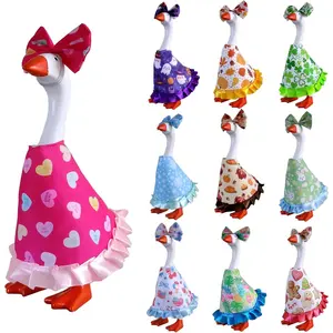7-inch Desk Goose Outfits, Desk Goose Accessories, Holiday Mini Desk Goose Costume, Holiday  Desktop Goose Statues' Clothes, Dress, Bowknot, Christmas, Halloween, Easter, etc. (10)