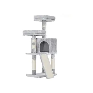 Feandrea 45.3-Inch Cat Condo with Scratching Posts