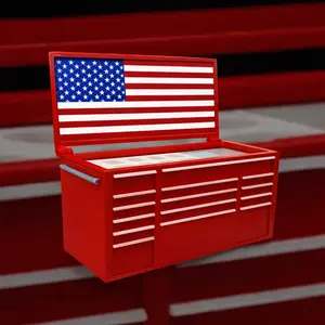 America mini Toolbox Pen Holder